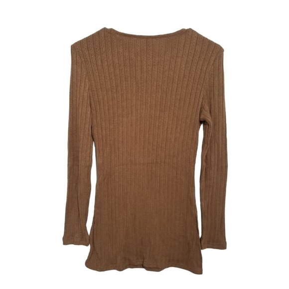 NEW SHEIN Essence solid color T-shirt and wide leg slit hem pants Size S - Picture 5 of 8